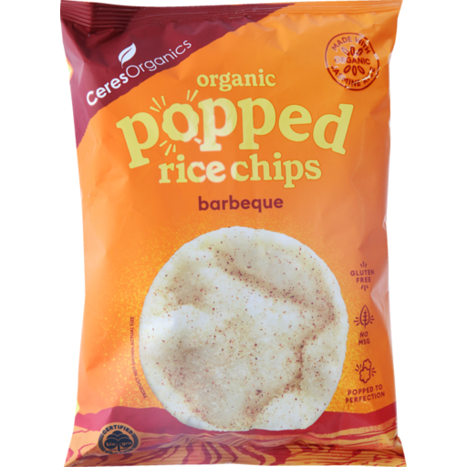 Ceres Organics Popped Rice Chips Barbeque