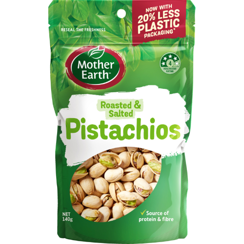 Mother Earth Roasted & Salted Pistachios