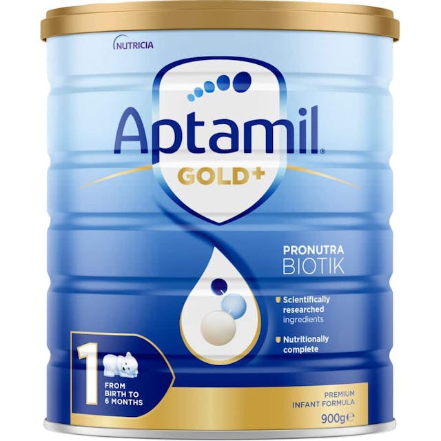 Aptamil Gold+ 1 Baby Infant Formula From Birth To 6 Months