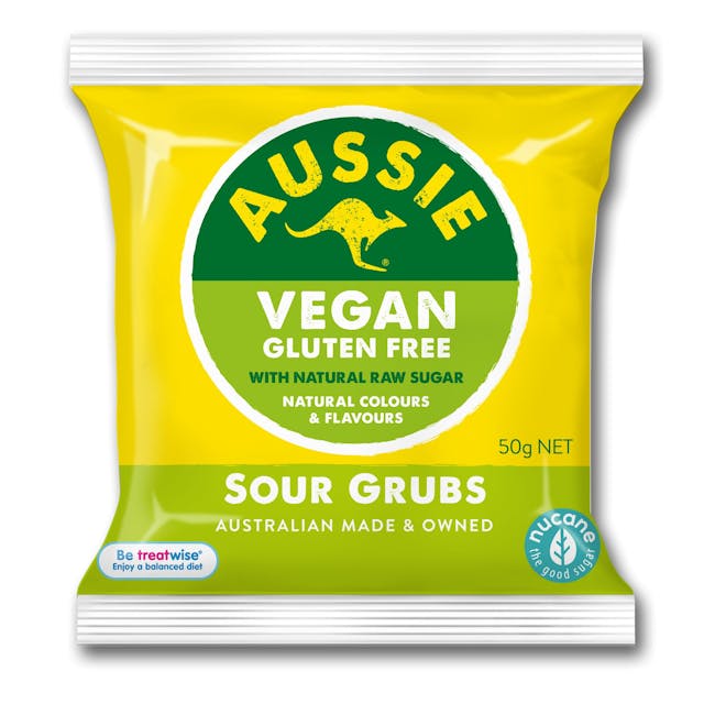 Aussie Vegan Sour Grubs