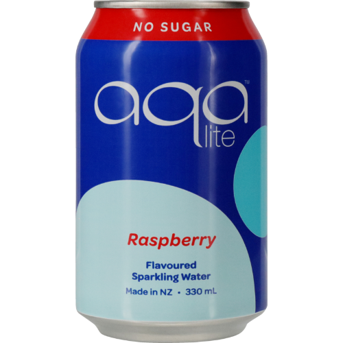 Aqa Lite No Sugar Raspberry Flavoured Sparkling Water