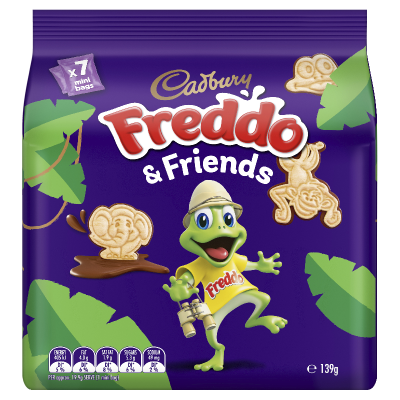 Cadbury Freddo Mini Freddo & Friends Chocolate Sharepack