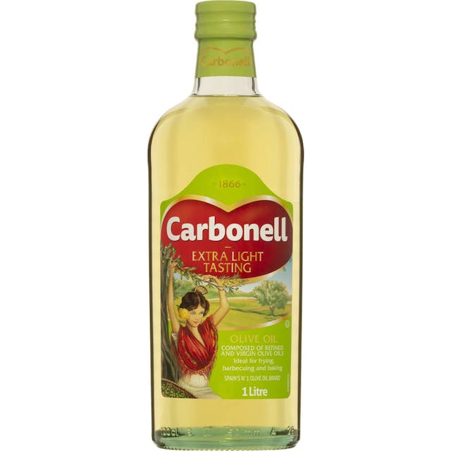 Carbonell Extra Virgin Olive Oil Light Taste