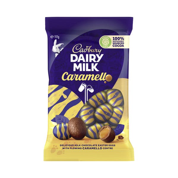Cadbury Caramello Easter Eggs Bag