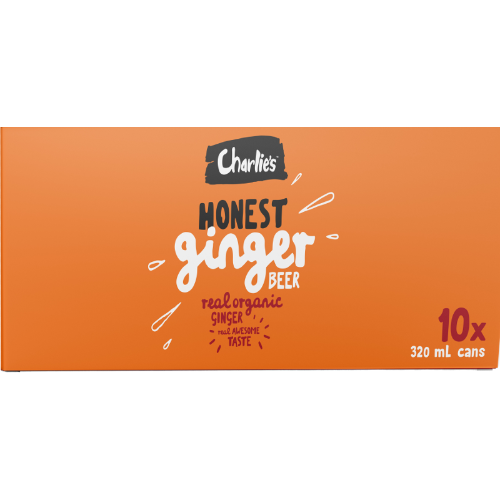 Charlie's Honest Ginger Beer Cans