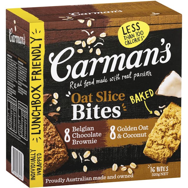 Carman's Oat Slice Bites Variety Pack
