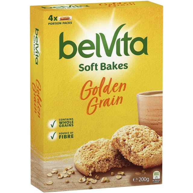 Belvita Soft Bake Golden Grain Biscuits