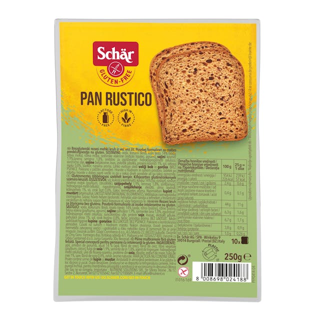 Gluten Free Pan Rustico Bread