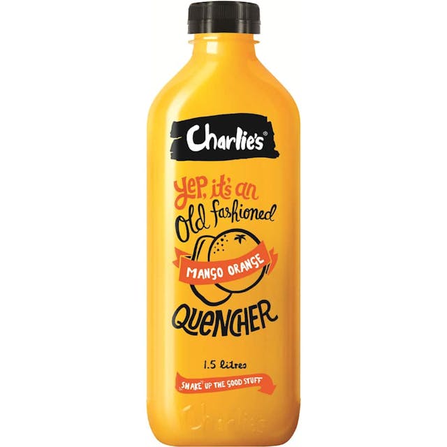 Charlies Quencher Fruit Drink Orange & Mango