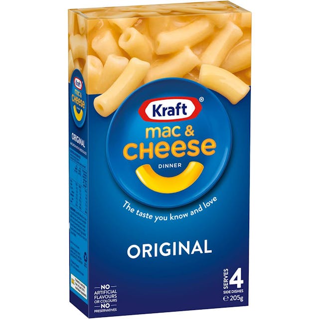 Kraft Mac & Cheese Macaroni Pasta Original Instant Noodles