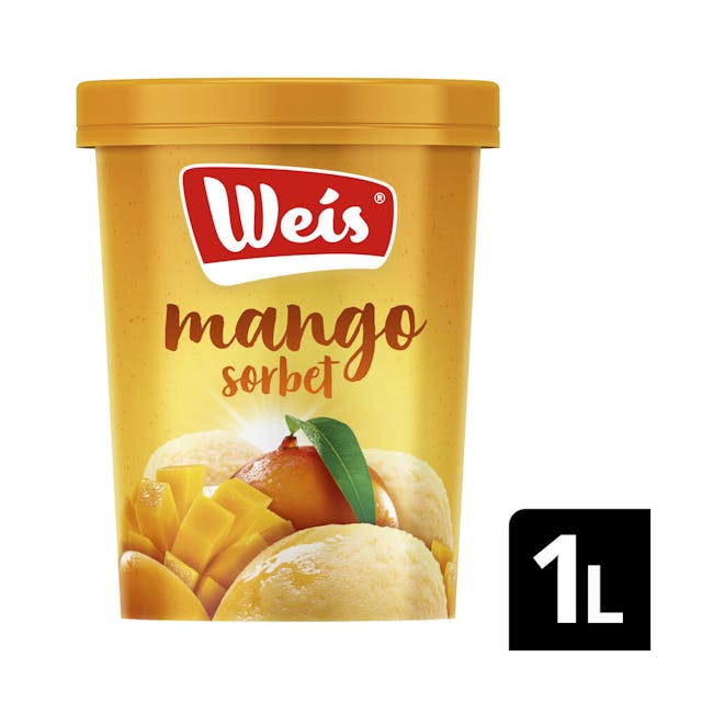 Weis Dairy Free Mango Sorbet Tub