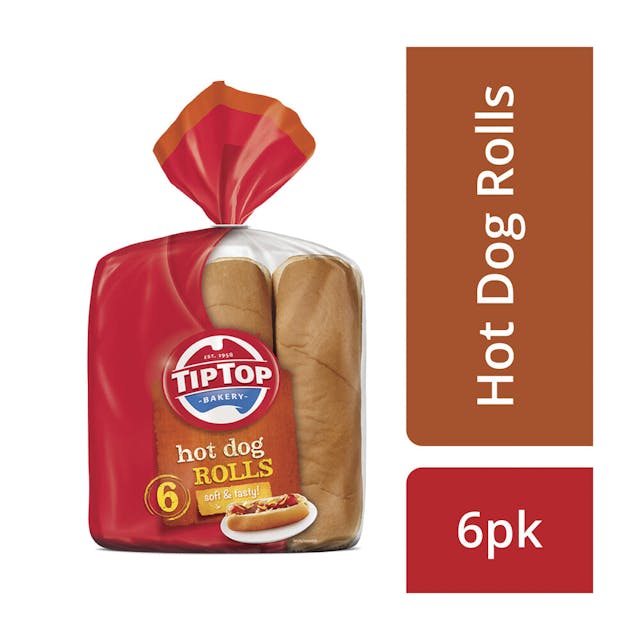 White Bread Hot Dog Rolls
