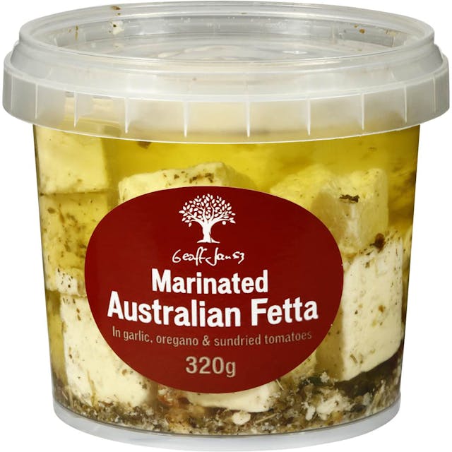 Geoff Jansz Marinated Australian Fetta