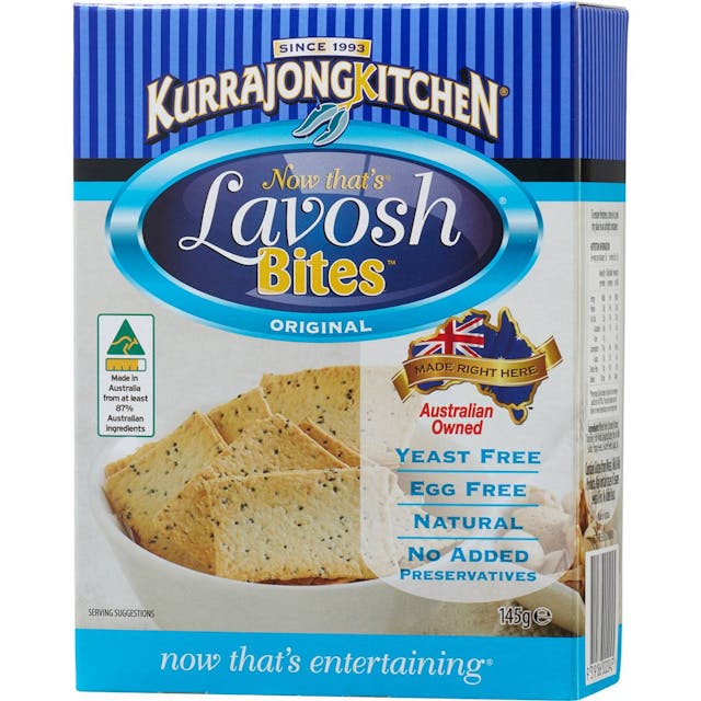 Kurrajong Kitchen Lavosh Bites Original