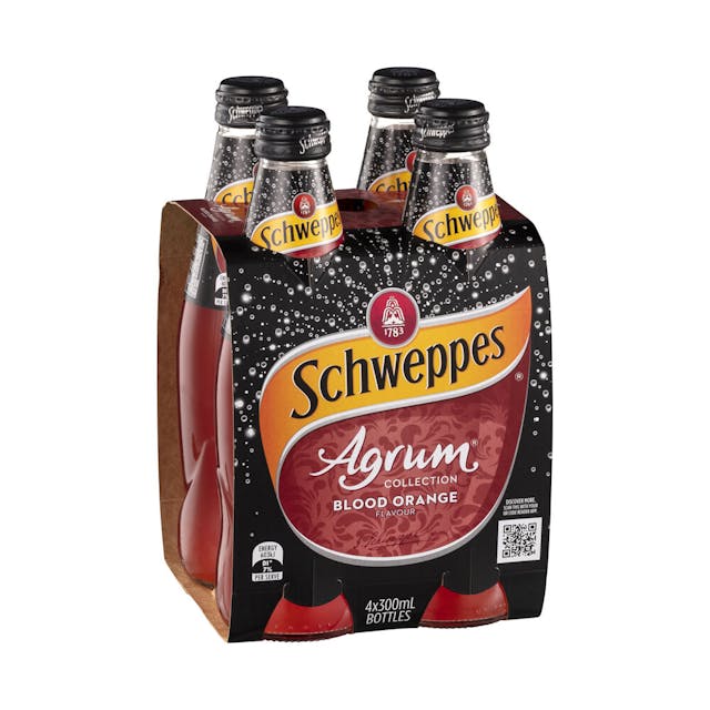 Agrum Blood Orange Mixers Soft Drink 300Ml