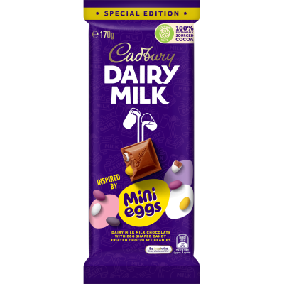Cadbury Limited Edition Mini Eggs Chocolate Block