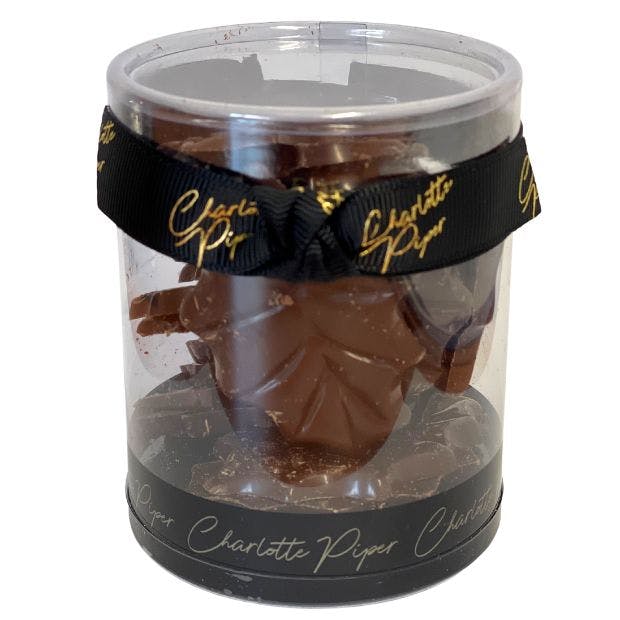 Charlotte Piper Dark Chocolate Holly Leaves