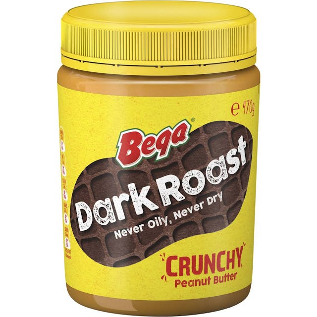 Bega Dark Roast Crunchy Peanut Butter