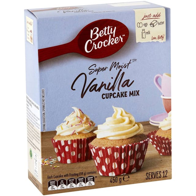 Betty Crocker Vanilla Cupcake Mix