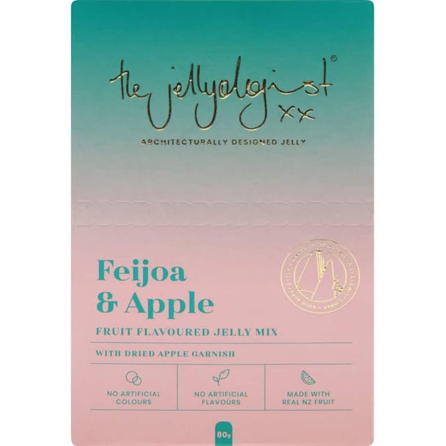 The Jellyologist Jelly Crystals Feijoa & Apple