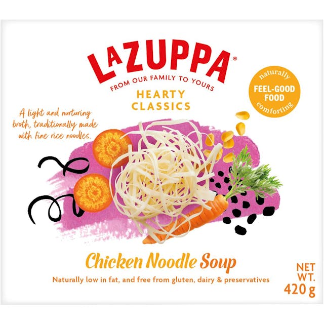 La Zuppa Microwave Soup Chicken Noodle