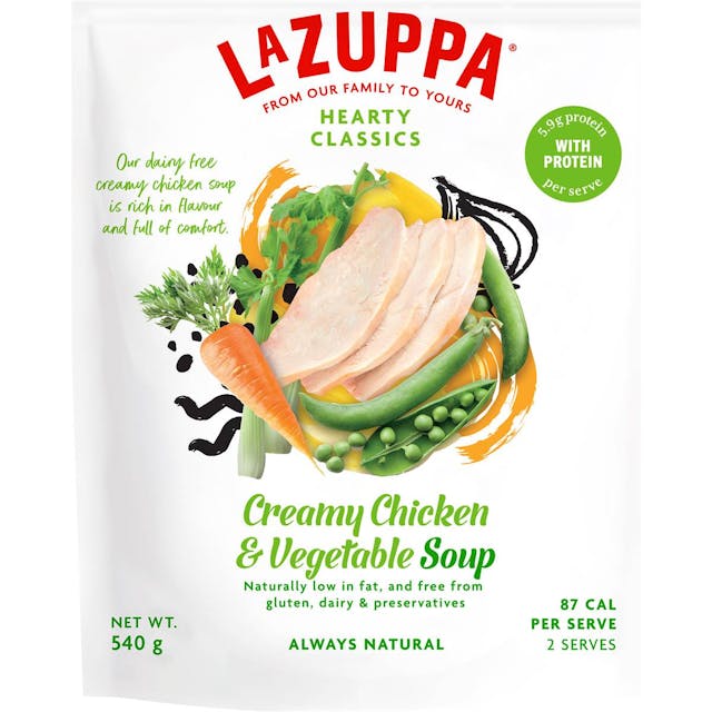 La Zuppa Soup Pouch Creamy Chicken & Veg
