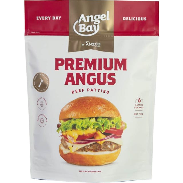 Angel Bay Burger Patties Angus Beef