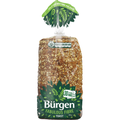 Burgen Fabulous Fibre Toast Bread