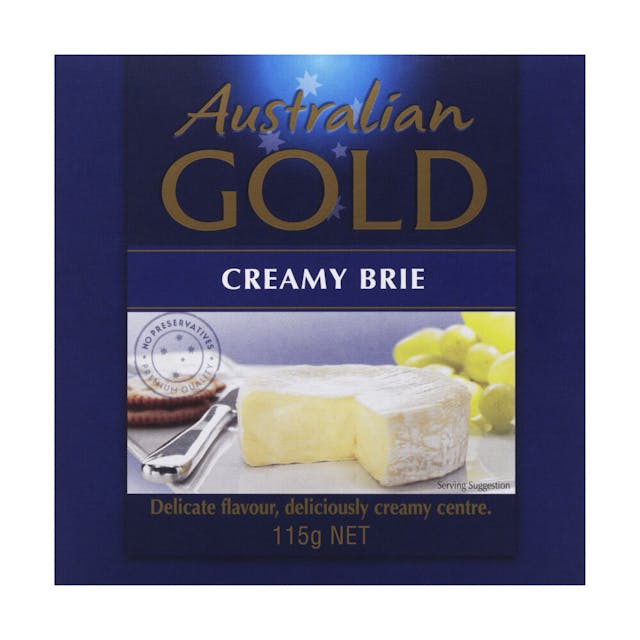 Australian Gold Dairy Cheese Brie