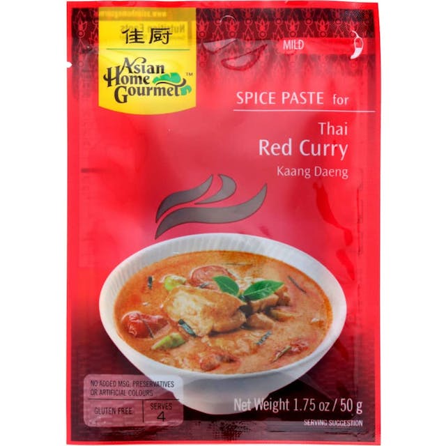 Asian Home Gourmet Asian Thai Red Curry Paste