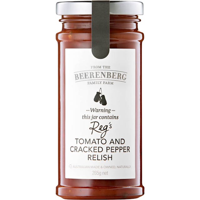Beerenberg Relish Tomato & Cracked Pepper