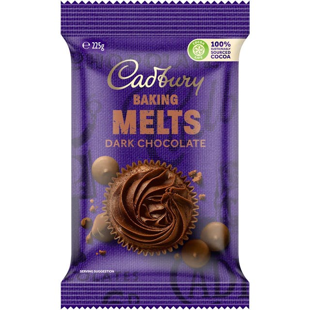 Cadbury Baking Dark Chocolate Melts