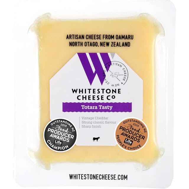 Whitestone Cheese Block Cheddar Totara Tasty