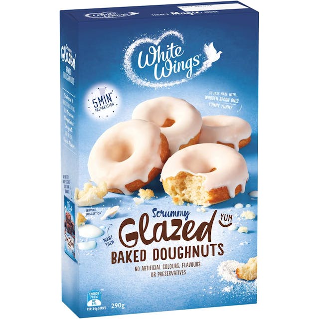 White Wings Glazed Baked Donut Mix
