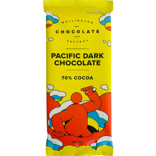 Wellington Chocolate Factory Pacific Dark Chocolate Block