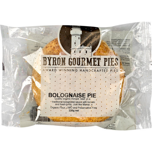 Byron Gourmet PiesBolognaise Pie