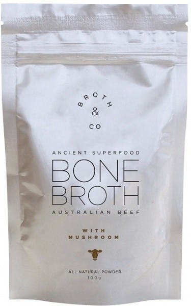 Broth & Co Australian Beef Bone Broth With Mushroom Pouch