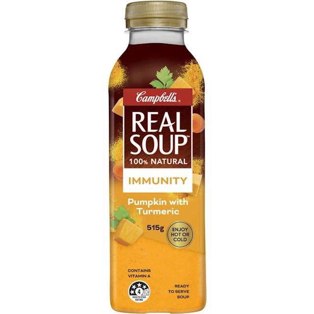 Campbell's Real Soup Immunity Pumpkin With Tumeric