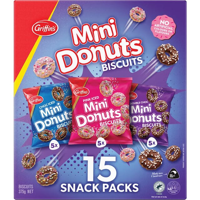 Griffins Mini Donuts Biscuits