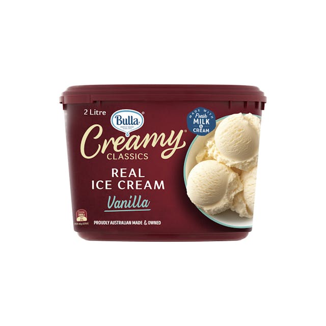 Creamy Classics Vanilla Ice Cream Tub