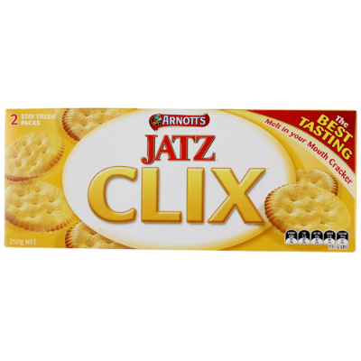 Arnott's Jatz Clix Crackers