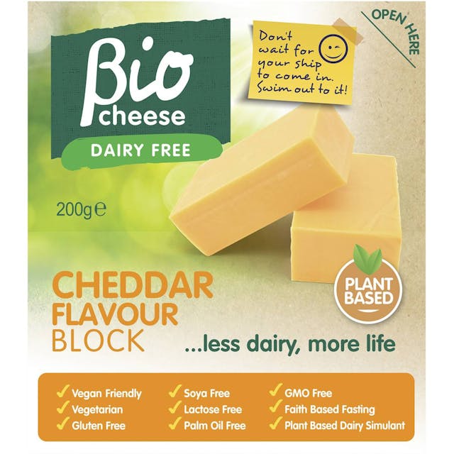 Bio Cheese Cheddar Block