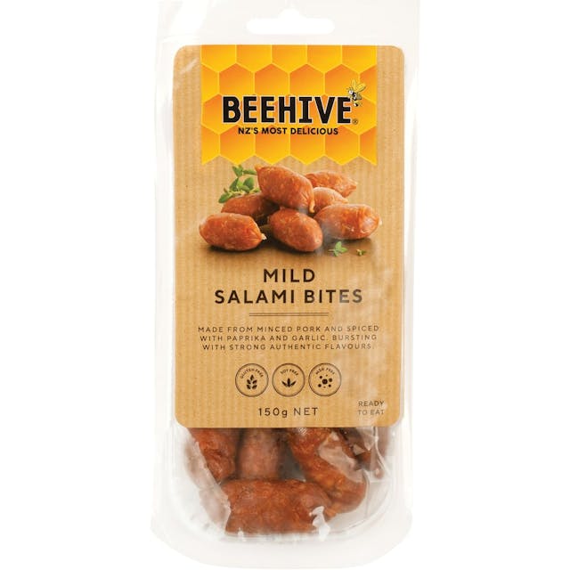 Beehive Salami Nibbles Mild Bites