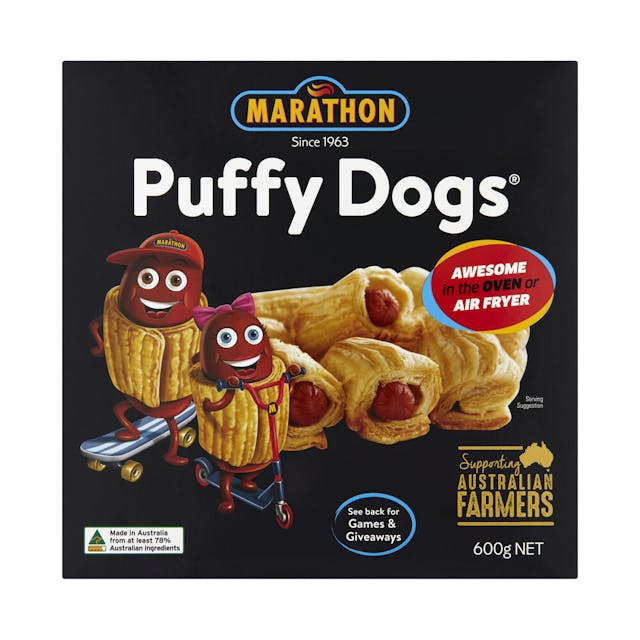 Frozen Puffy Dogs
