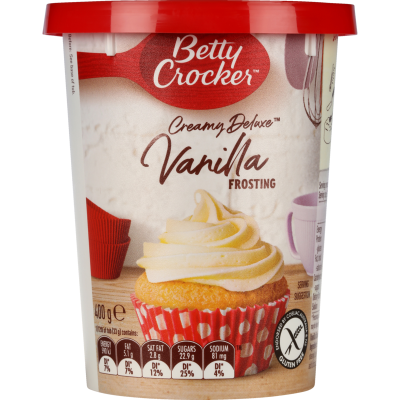 Betty Crocker Creamy Deluxe Vanilla Frosting