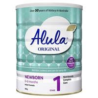 Alula Original Stage 1 Newborn Infant Formula 0-6 Months