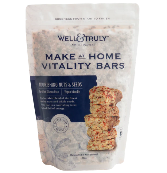 Well And Truly Make At Home Vitality Bars