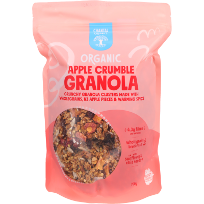 Chantal Organics Organic Apple Crumble Grainola