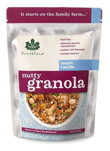 Brookfarm Nutty Granola Maple Vanilla