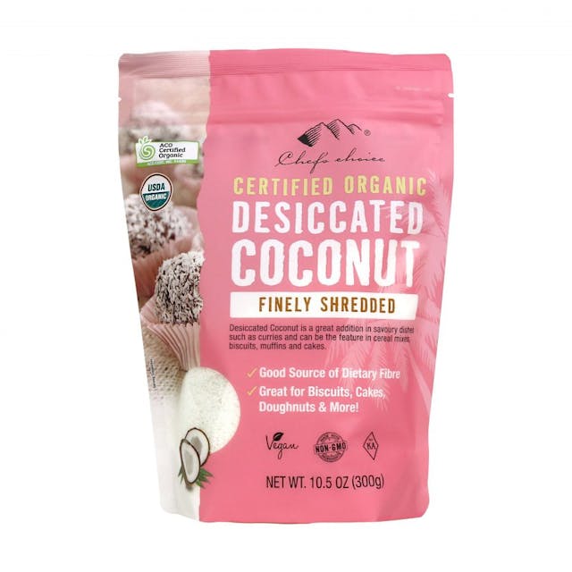 Chef's Choice Organic Desiccated Fine Coconut